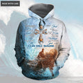 God Jesus Gives Hand Seashell Cross By The Glory Hoodie