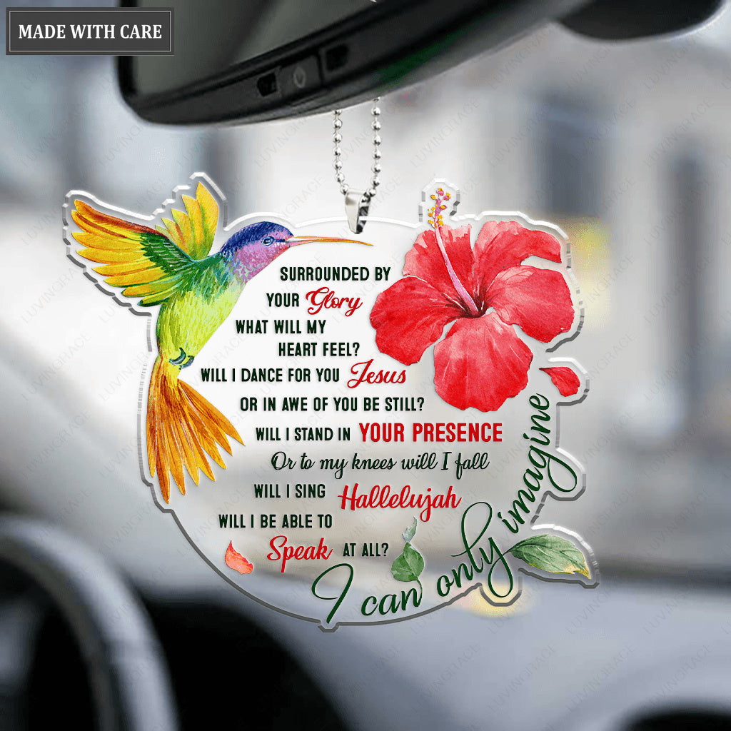 Cardinal Will I Sing Hallelujah Ornament