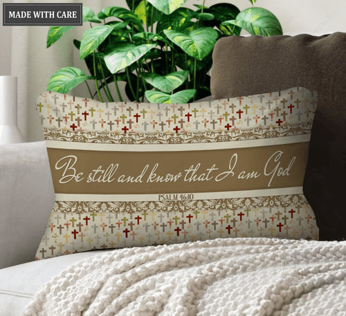 Be Still and Know Rectangular Pillow