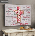 Hibiscus Cross Will I Be Able To Speak Wall Art