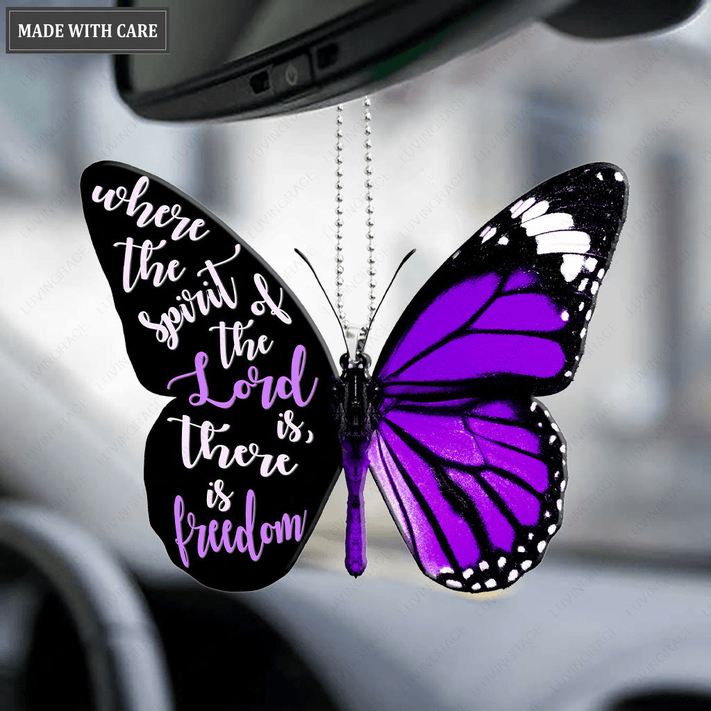 Freedom Butterfly Ornament