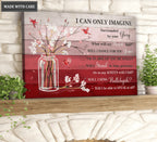 Surrounded By Your Glory Cardinal Red Wooden Wall Art