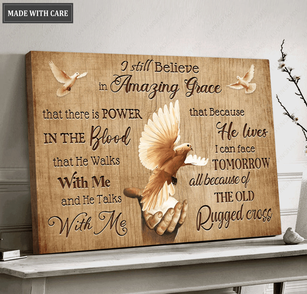 Jesus Amazing Grace Wall Art