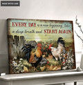 Everyday Is A New Beginning Wall Art