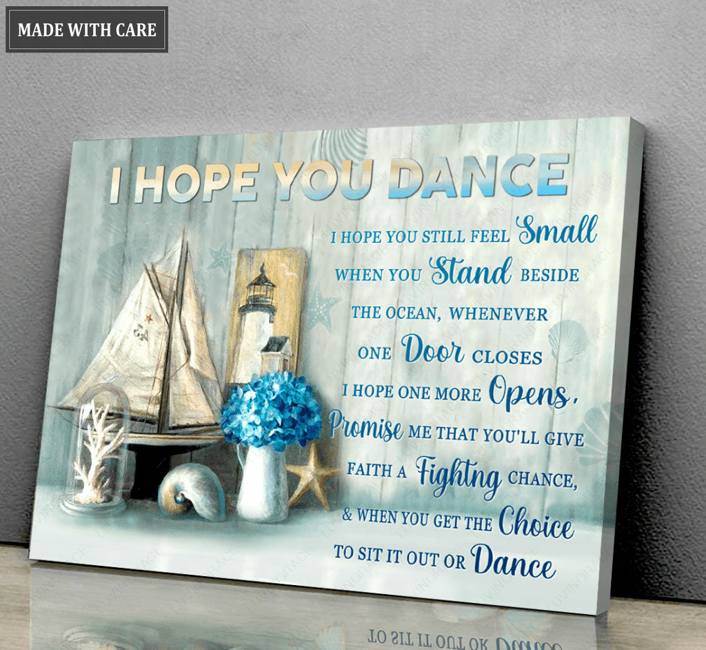 I Hope You Dance Wall Art