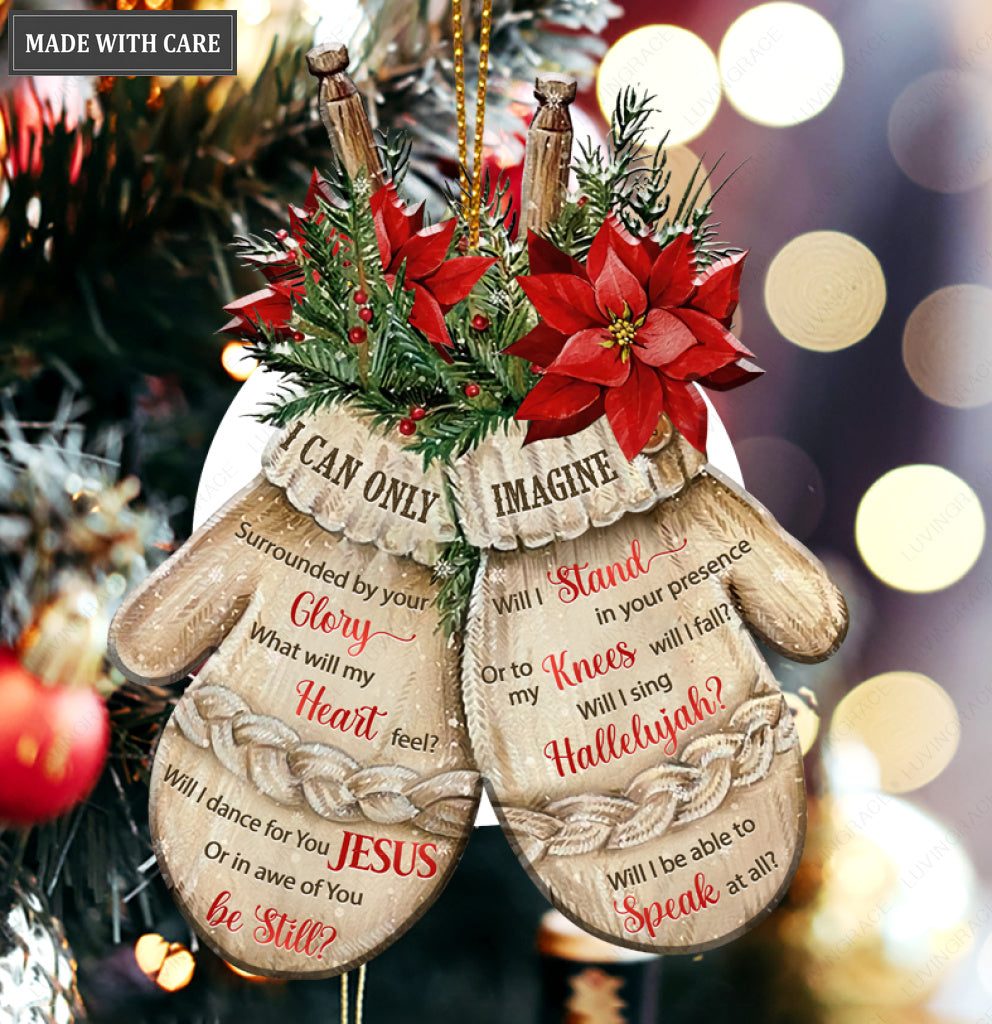 Christmas Gloves By Glory Ornament