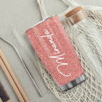 40th Birthday Funny 21 With 19 Years Experience Gifts Women Stainless Steel Tumbler - Personalized Stainless Steel Tumbler