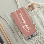 Dark Pink 50th Birthday Behind You All Your Memories Custom Gifts Men Women Stainless Steel Tumbler - Personalized Stainless Steel Tumbler