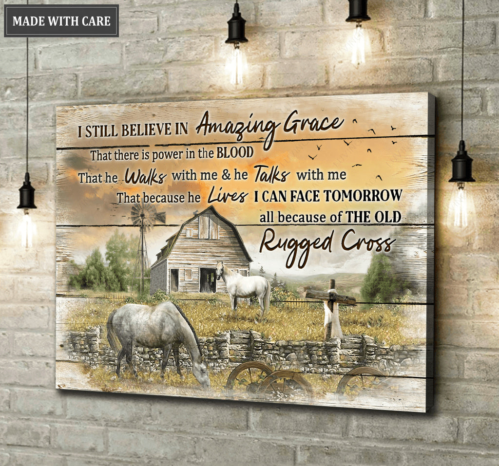 Sunset Farm Amazing Grace Wall Art