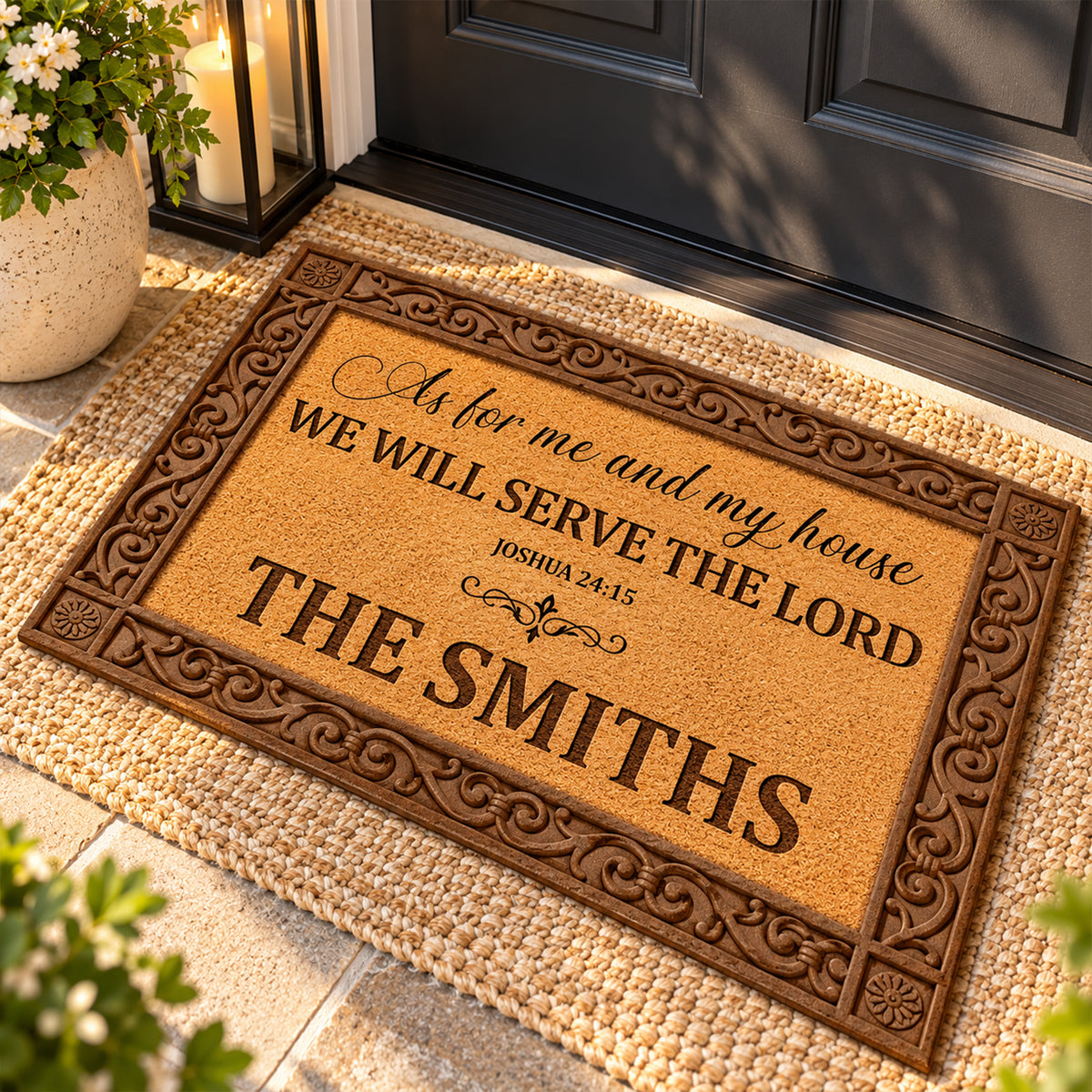 Personalized Family Doormat