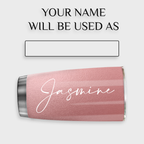 Rose Pink 60th Birthday Funny 21 With 39 Years Experience Custom Gifts Men Women Stainless Steel Tumbler - Personalized Stainless Steel Tumbler