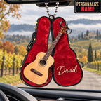 Personalized Name Guitar Case Ornament – Gift for Music Lovers