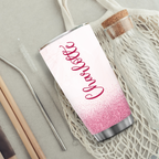 Pink Glitter Sparkle Silver 60th Birthday Sixty Sassy And A Bit Smart Assy Custom Gifts Men Women Stainless Steel Tumbler - Personalized Stainless Steel Tumbler