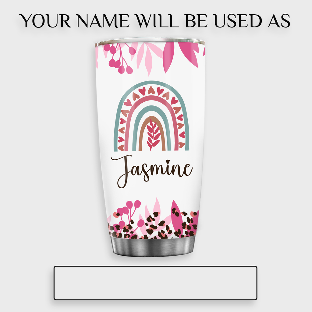 Vintage Rainbow 70th Birthday 21 With 49 Year Experience Custom Tumbler Gifts - Personalized Stainless Steel Tumbler