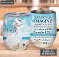 Personalized Girl By Glory Wine Tumbler