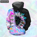 Sunflower Silhouette God Says You Are Hoodie