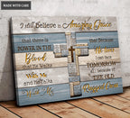 Christian Cross Amazing Grace Wall Art