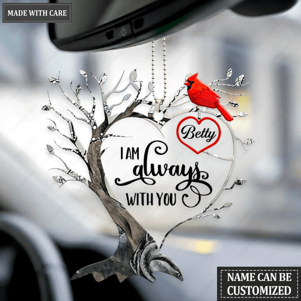 Cardinal Memorial Tree Personalized Ornament