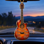 God Says You Are – Christian Faith Guitar Ornament