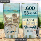 Let Me Straight To You Personalized Tumbler