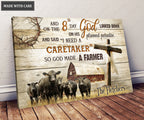 Personalized Serve The Lord Rugged Cross Wall Art