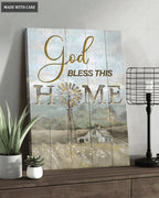 God Bless This Home Wall Art