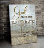 God Bless This Home Wall Art