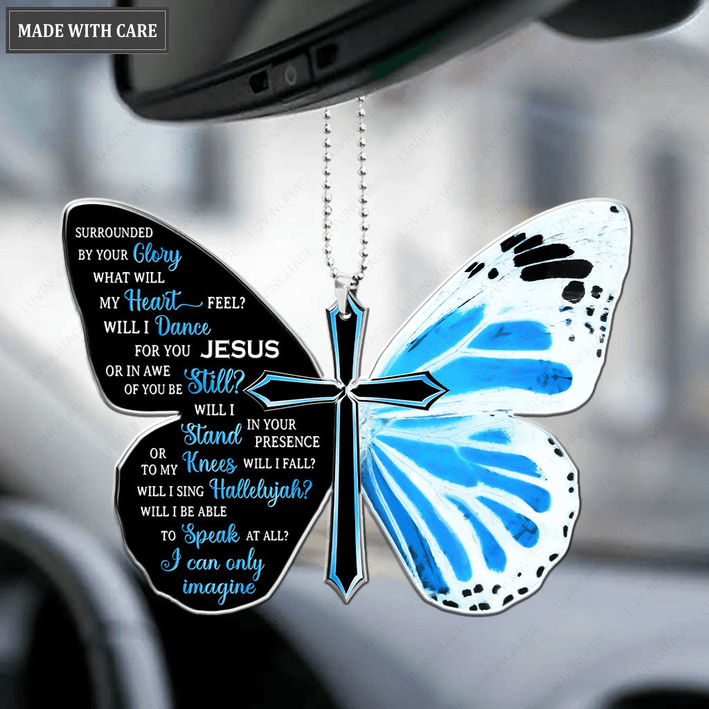 Miss Butterfly By Glory Ornament