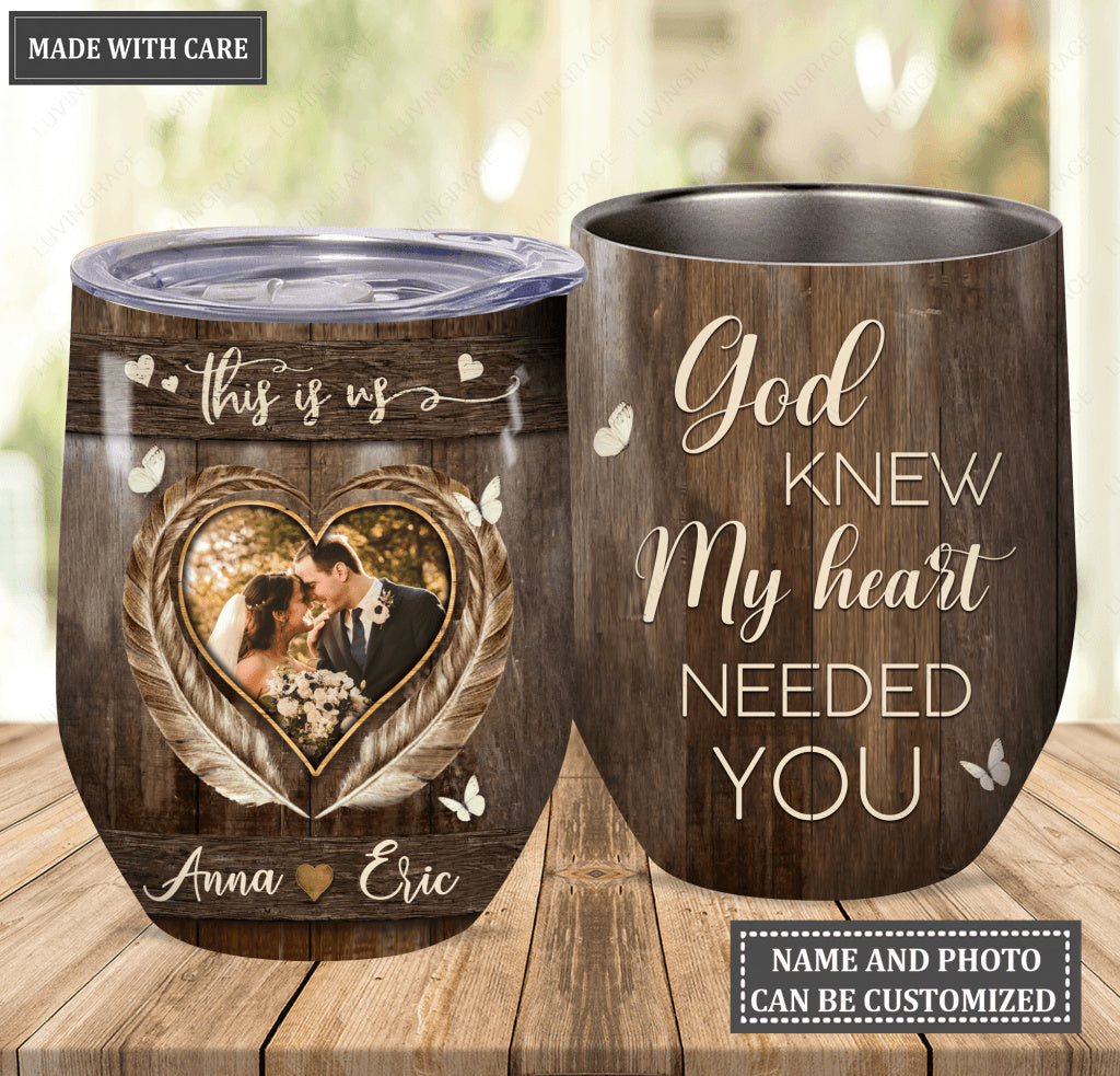This Is Us Personalized Wine Tumbler
