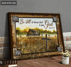 Vintage View Be Still Wall Art