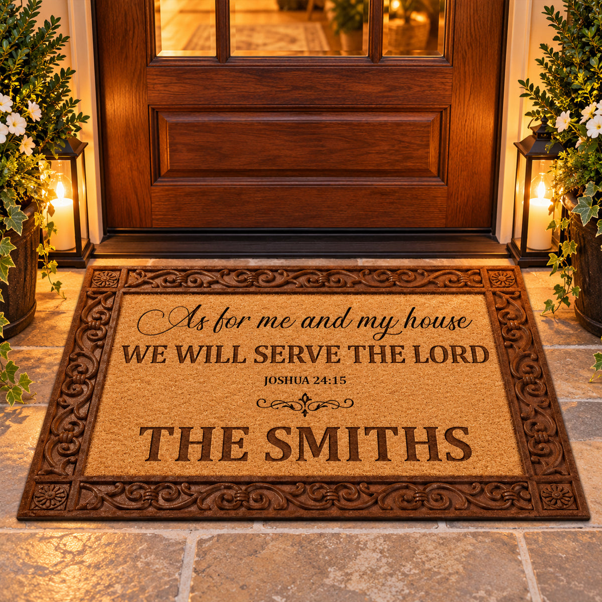 Personalized Family Doormat