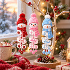 Personalized Name Snowman Xmas Ornament - Christmas Gift for Him & Her