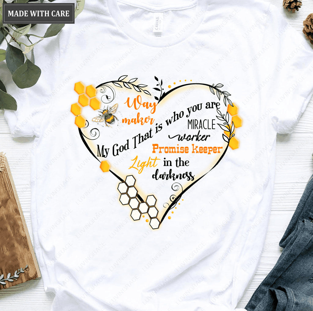 Honey Heart Waymaker Tshirt