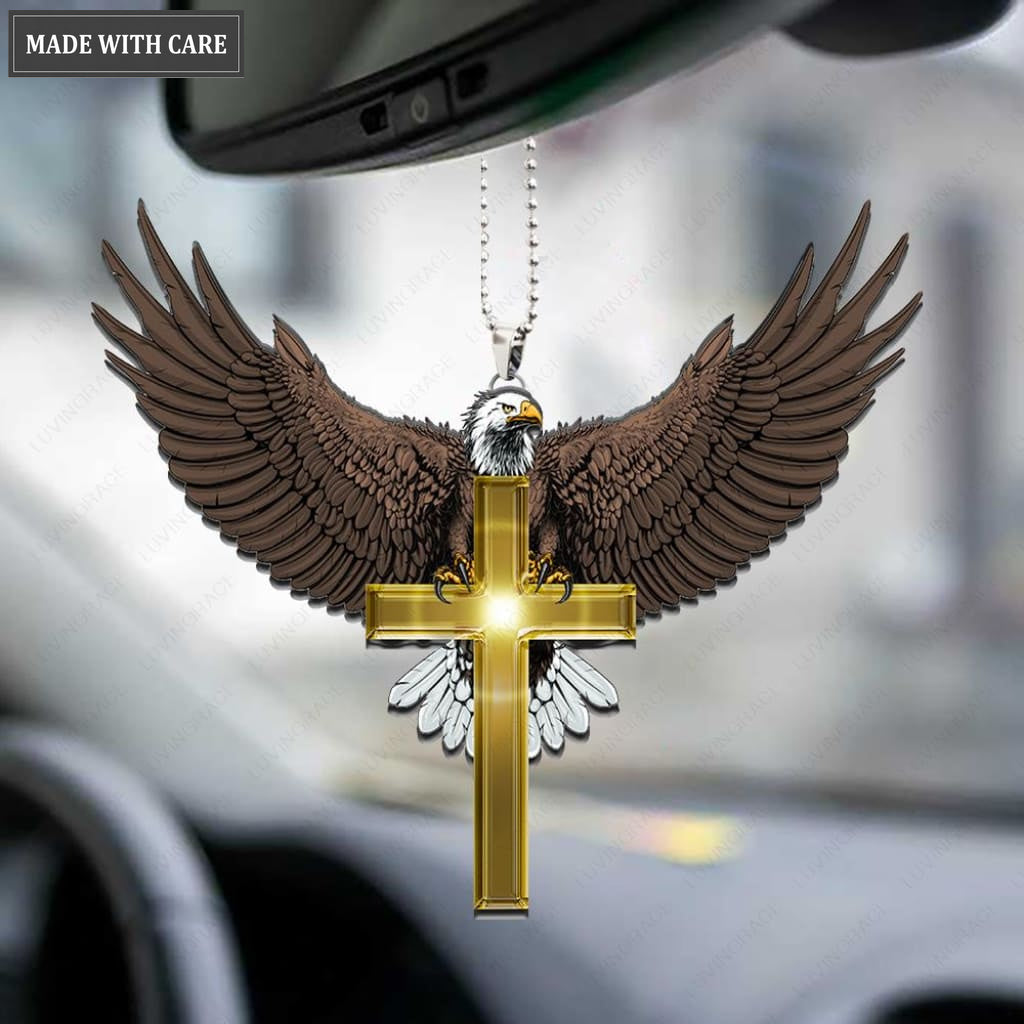 Eagle Cross Ornament