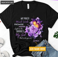Personalized Waymaker Right At The Flower Butter T-shirt