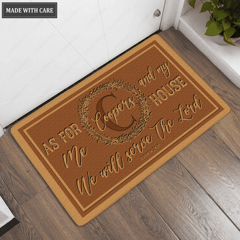 Personalized As For Me Doormat