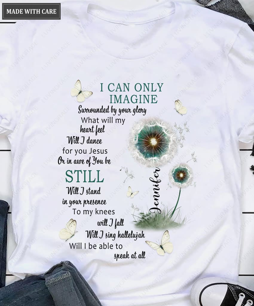 Personalized Dandelion Glory In The Air Tshirt