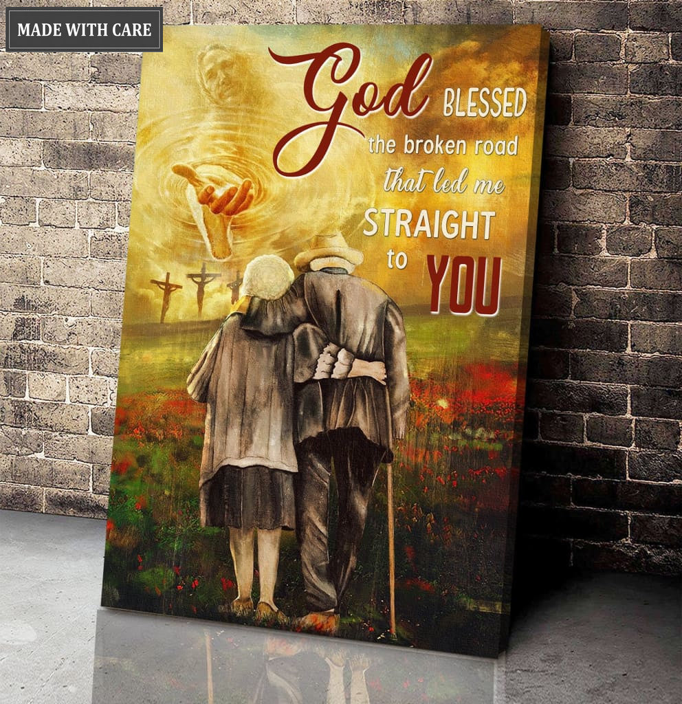 Jesus Hand Blessed Canvas Wall Art