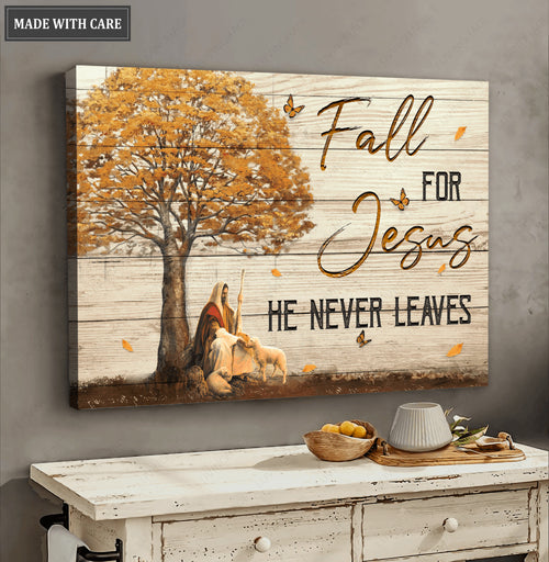 Autumn Tree Fall For Jesus Wall Art
