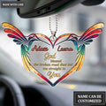 Printfamily M105 Hummingbird Couple God Blessed Personalized Ornament