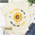Personalized Call Her Blessed Tshirt