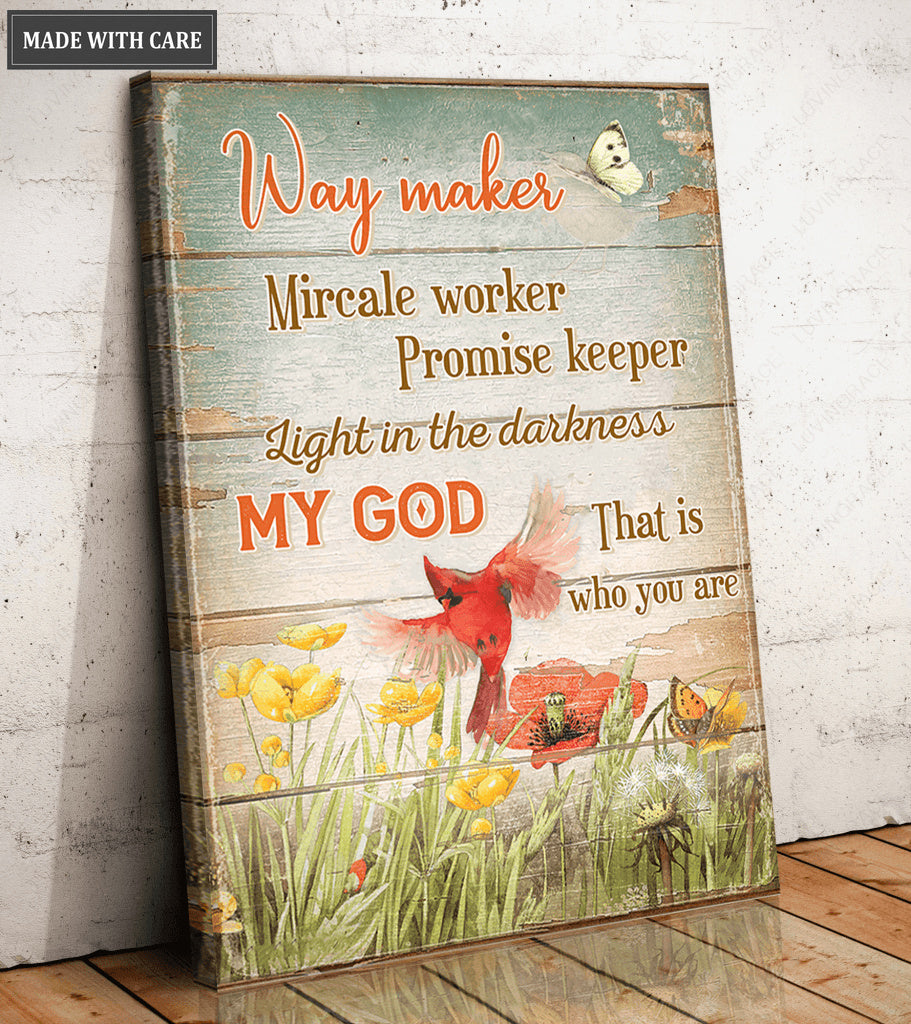 Wild Fauna Flower Waymaker Wall Art