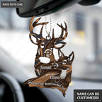 Love Of Buck And Doe God Knew Personalized Ornament