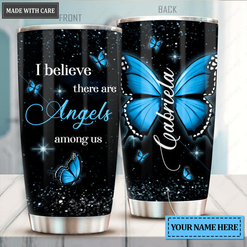 Angel Butterfly Personalized Tumbler