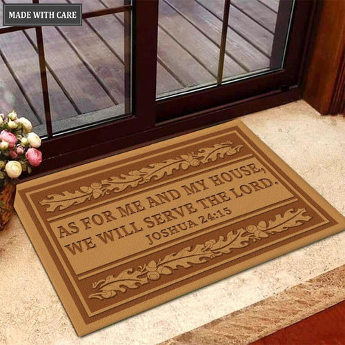 As For Me And My House Doormat