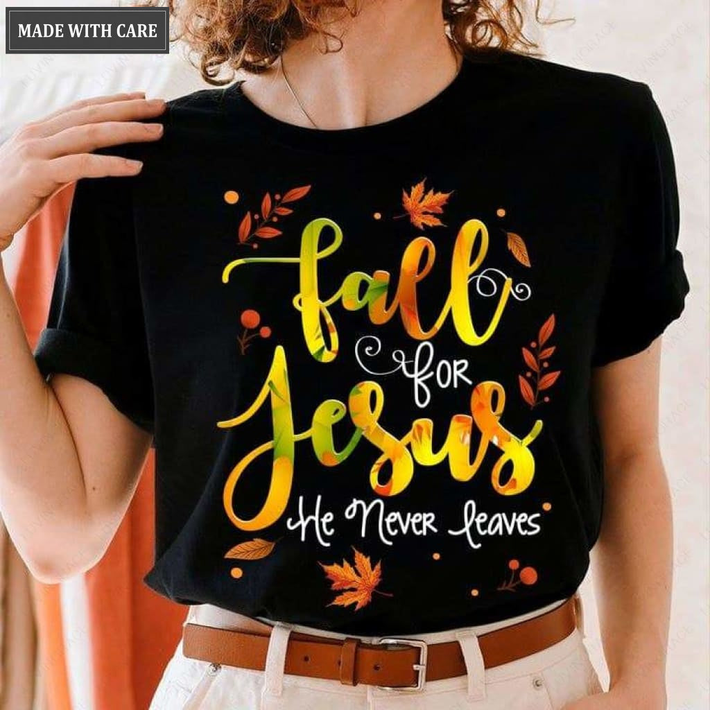 Autumn Fall For Jesus Shirt
