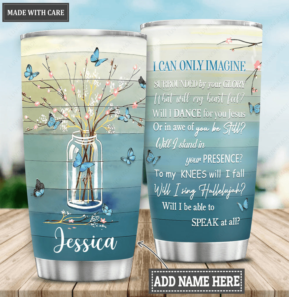 Butterflies Surrounded By Glory Tumbler