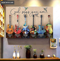 Guitar God Says You Are Unique Special Gallery Wrapped Canvas Prints