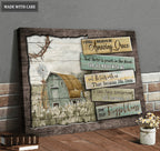 I Can Face Tomorrow Vintage Farm Wall Art