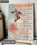 Personalized Turtles Glory Surrounds Wall Art